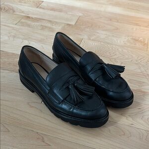 Black Tassel Loafers